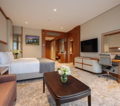 2-комнатный номер люкс с 1 двуспальной кроватью в Источник