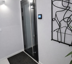 1-комнатные апартаменты с 1 двуспальной кроватью, 28.8 м², цокольный этаж в Апартаменты на Ветеранов