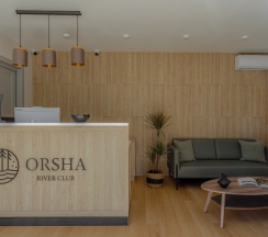 А-фрейм с террасой в Orsha River Club