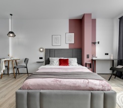 1-комнатные апартаменты, 35 м², 12 этаж в Happy People