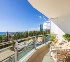 Апартаменты люкс #5 в Sun Apartments ЖК Идеал хаус