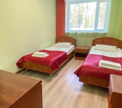 Номер стандарт с 2 односпальными кроватями в Озеро Зеркальное