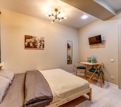 Номер категории комфорт с удобствами и мини-кухней в Ecolife hotel