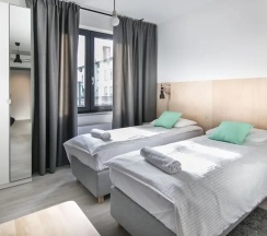 Четырёхместный номер Standard двухъярусная кровать в Soda Hostel & Apartments
