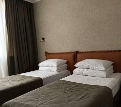 Номер стандарт с 2 односпальными кроватями в Альпина