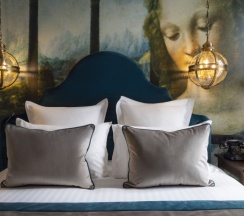 Двухместный номер Superior двуспальная кровать в Hôtel Vinci Due & Spa