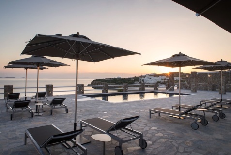 Агиос Стефанос: Отель Alkistis Beach Hotel Mykonos Adult Only