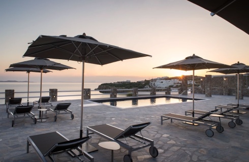 Греция, Агиос Стефанос: Отель Alkistis Beach Hotel Mykonos Adult Only