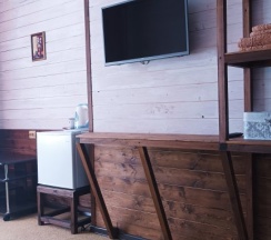 Двухместный номер Comfort с красивым видом из окна двуспальная кровать в Георгиевский