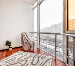 Двухместные апартаменты Standard с 2 комнатами двуспальная кровать в Квартирное бюро