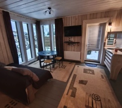 Двухместное бунгало с видом на внутренний двор двуспальная кровать в Усадьба