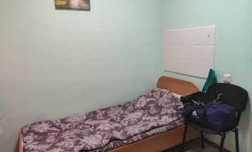 Кровать в 2-местном общем номере в Глобус