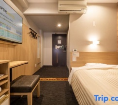 Двухместный номер Standard двуспальная кровать в Natural Hot Springs Spa Hotel Hananoi Osaka