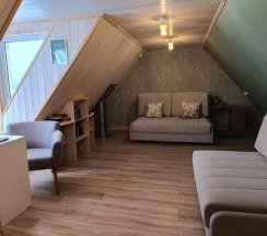 Коттедж Standard в Домик с камином на склоне