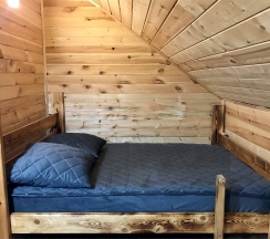 Шале 3. Четырехместный номер комфорт с видом на горы в Белый волк