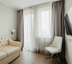 Супериор двухкомнатный с балконом вид на парк. Корпус 2 в Amza Парк