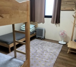 Трёхместный номер Standard с красивым видом из окна в Doobaki Hostel
