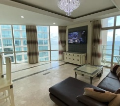 Семейные апартаменты с 2 комнатами с видом на залив в Lotus Village Nha Trang