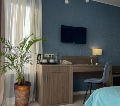 Двухместный номер Deluxe с красивым видом из окна двуспальная кровать в Sokol