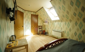 Стандартный двухместный номер с 1 кроватью Мансарда Green в Night train motel