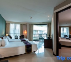 Двухместный номер Deluxe с красивым видом из окна двуспальная кровать в Tara Mantra Cha Am Resort