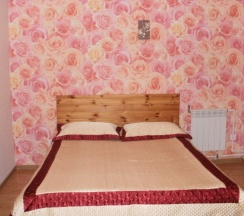 Люкс с балконом и с красивым видом из окна в Исток