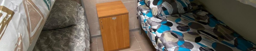 Кровать в общем номере c 2 двухъярусными кроватями (удобства на этаже) №10 в Хостел