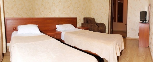 Двухкомнатный 4-х местный Семейный номер FAMILY-B (с балконом) в Долина Сукко