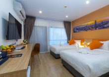 Двухместный номер Standard 2 отдельные кровати в 7 Days Premium Hotel Don Mueang Airport