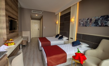 Номер Standard с видом на бассейн в Hane Sun Elite Hotel