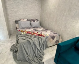 Двухместные апартаменты с балконом и с видом на город (двуспальная кровать) в Квартира Панорама