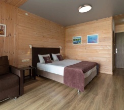 Номер Делюкс с видом на Вуоксу в Жемчужина