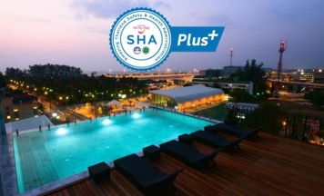 Одноместный полулюкс с видом на город двуспальная кровать в The Sixteenth Naiyang Beach Hotel