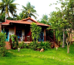 Двухместное бунгало Deluxe двуспальная кровать в Blue Sea Resort