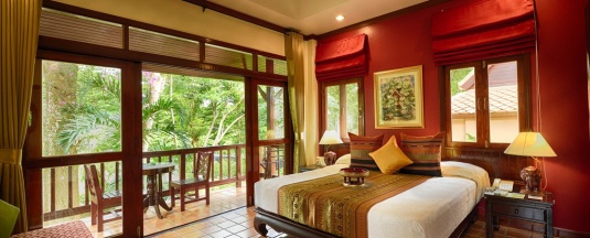 Номер Gold Forest-Upstairs с видом на окрестности в Rabbit Resort Pattaya