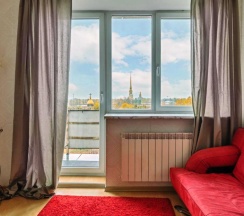 2-комнатные апартаменты улучшенные в Sutki Rent (Сутки Рент) с видом на Петропавловку