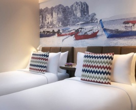 Четырёхместный люкс Deluxe с 2 комнатами в OZO Phuket
