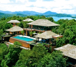 Вилла Residential с бассейном с 5 комнатами с видом на океан в Sri Panwa Phuket Luxury Pool Villa Hotel