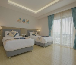 Двухместный номер Standard с балконом 2 отдельные кровати в Stay Easy Plus Hotel