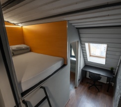 Двухместный номер с видом (Facade DBL) в Roof capsules