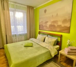 Апартаменты с 2 комнатами в Квартира GoldApart у метро Дубровка