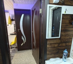 Студия с видом на город в Квартира в 11-м микрорайоне 25/1