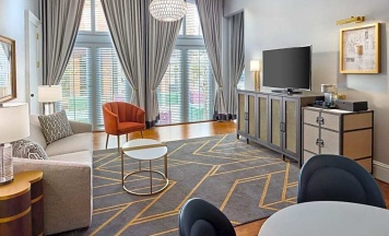 Двухместный люкс Standard двуспальная кровать в The Tremont House, Galveston, a Tribute Portfolio Hotel