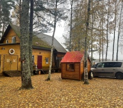 Дом с террасой в Селигерский бережок