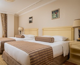Номер первой категории ТВИН (с балконом) в Rimar Hotel Krasnodar