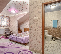 Номер стандарт с 1 двуспальной кроватью №6 в Медведь