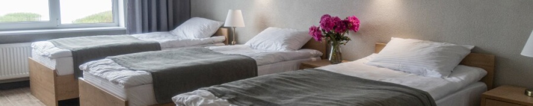 Первая категория с тремя односпальными кроватями в Озёрная