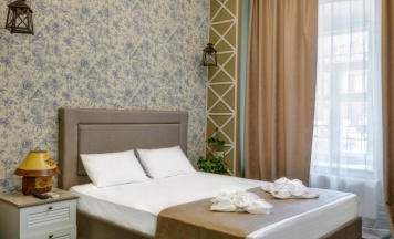 Двухместный люкс с видом на город двуспальная кровать в Часы