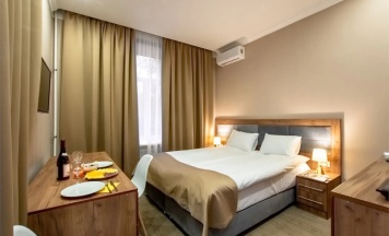 Двухместный номер-студия Deluxe + двуспальная кровать в Ботанический сад