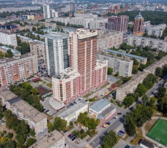 1-комнатные апартаменты студия №13 в Олимп